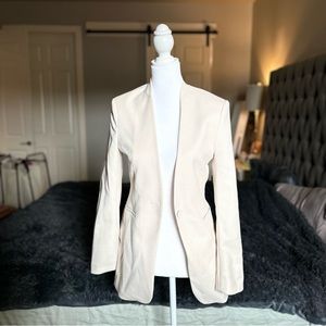 H&M cream Blazer Size XS NWOT